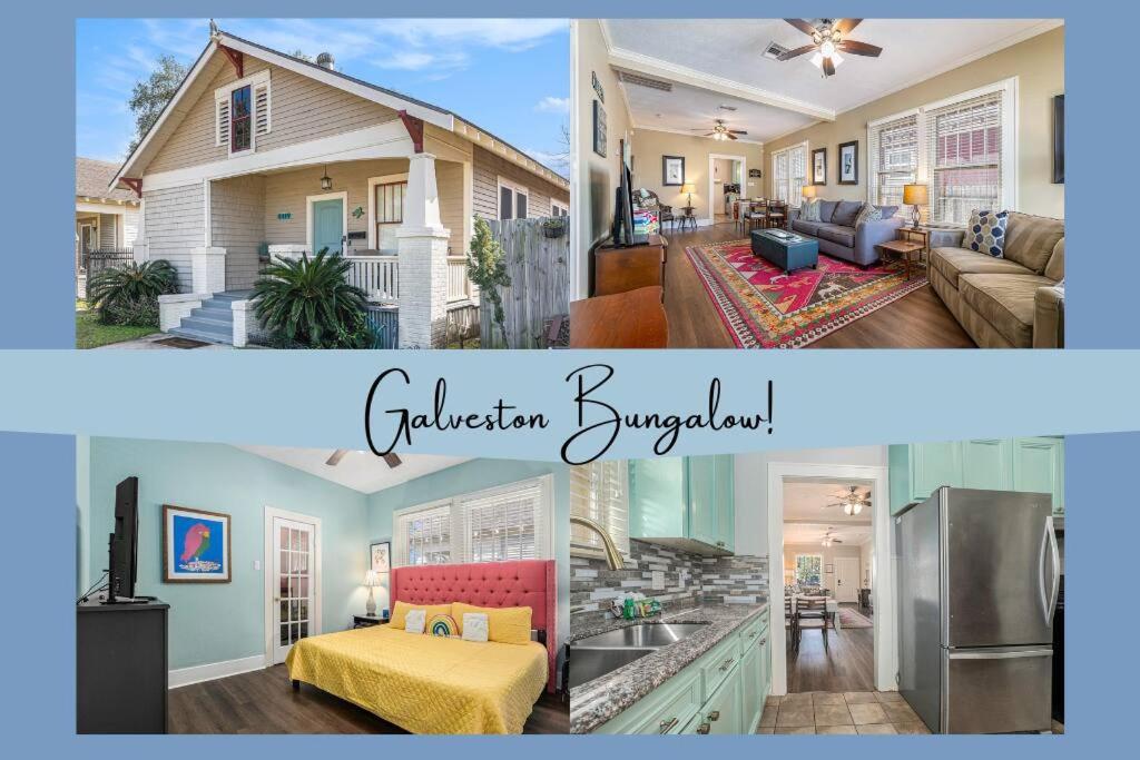 Beachy Bungalow! 2Bd, King Bed Galveston Exteriér fotografie